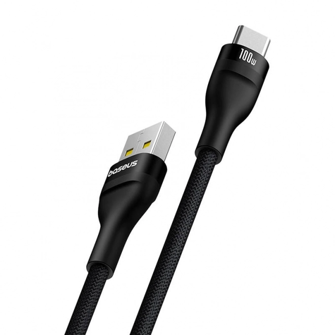 Baseus gyors töltő és adatkábel Flash 2 USB-C 100W, 2m