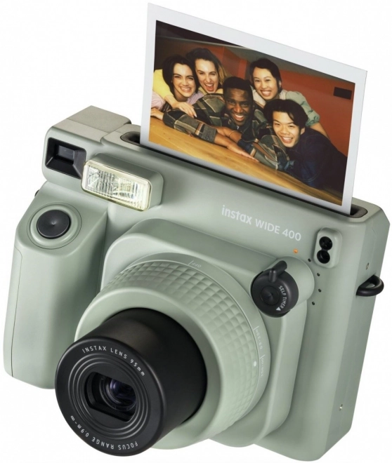 Zöld Instax fényképezőgép