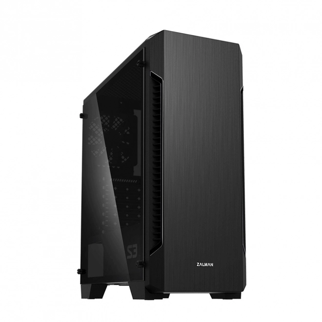 Szellőző Zalman S3 ATX Mid Tower PC ház 120 mm-es ventilátorral