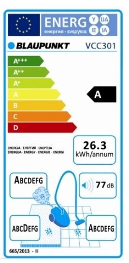 Blaupunkt ciklon rendszerű porzsák nélküli porszívó