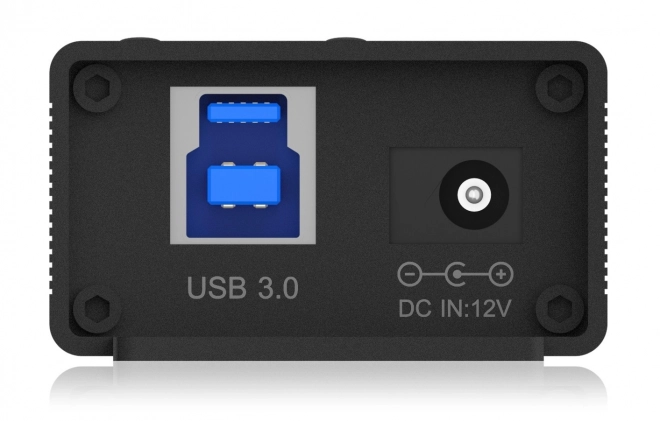 Usb hub 16+1 port, alumínium ház, USB 3.2 Gen 1, 96 Watt adapter