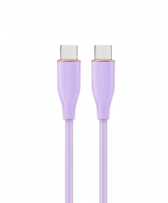 Usb C kábel C(M) - C(M) 1,5m lila