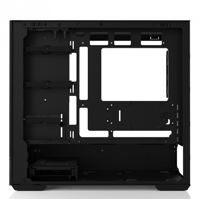 P30 Air mATX Mini Torony Ház ARGB ventilátorokkal fekete