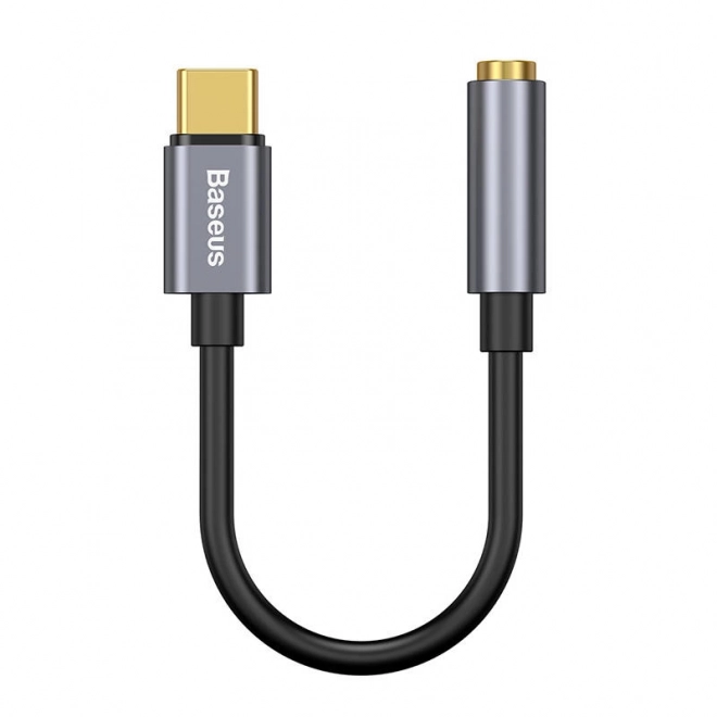 Baseus USB-C Audio adapter 3,5 mm mini jack - fekete-szürke