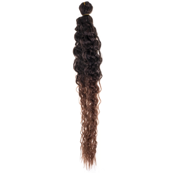 Afrolokni műhaj barna 60cm
