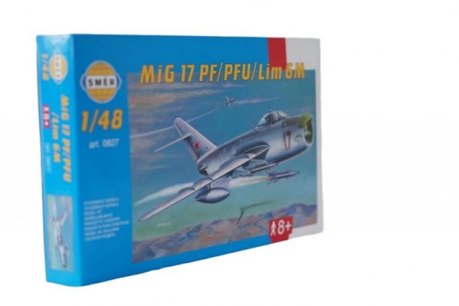 Mig 17 PF/PFU repülőgép modell 1:48 méretarány