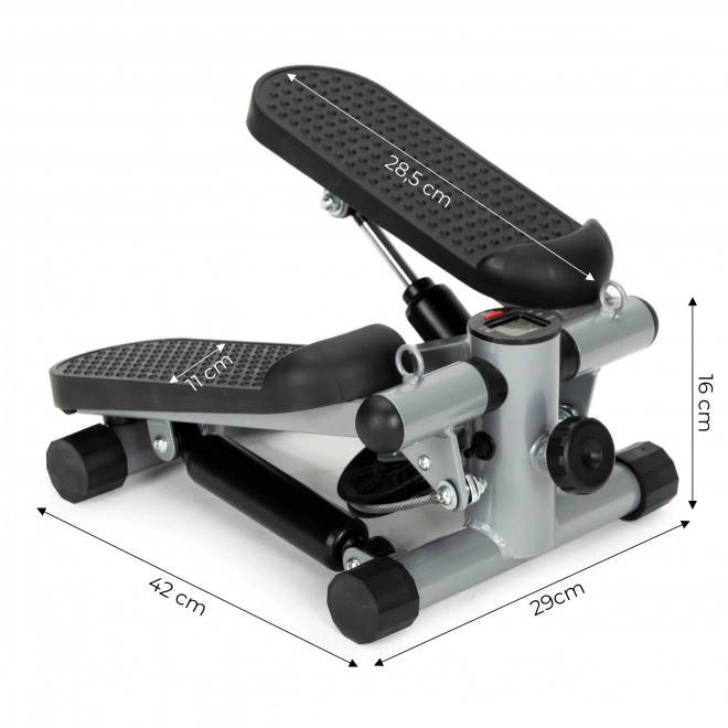 Stepper számlálóval fitnesz gyakorlatokhoz