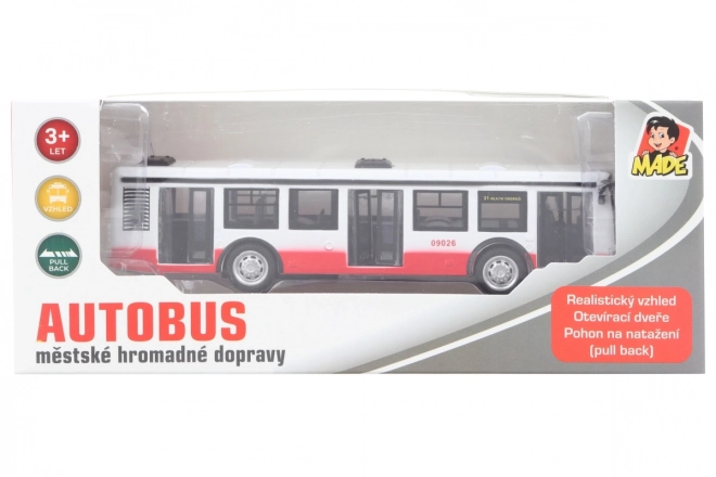 Fém visszahúzós busz