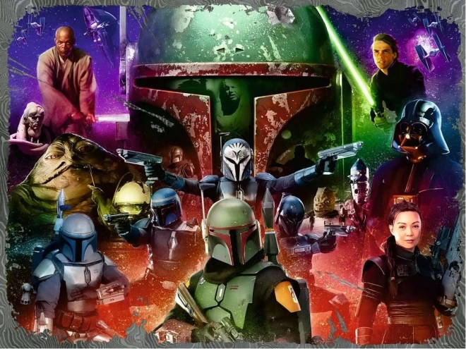 Boba Fett fejvadász 1500 darabos puzzle