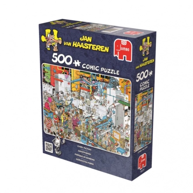 Jumbo csokoládégyár puzzle 500 darabbal