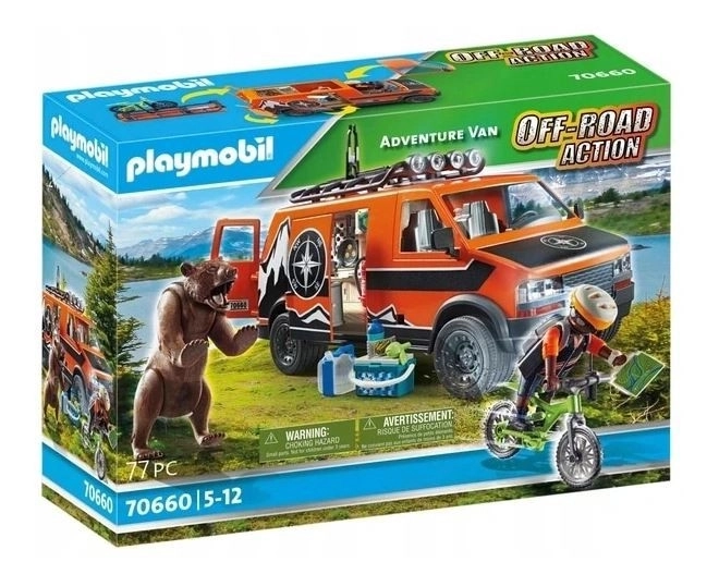 Playmobil Off-Road Akció Expedíciós Furgon Készlet