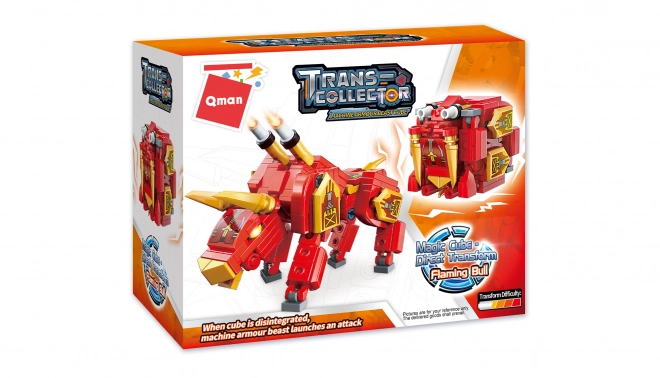 Qman Flaming Bull robotikus bika építőkészlet