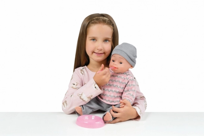 Natalia baba babázás közben sírós 43 cm