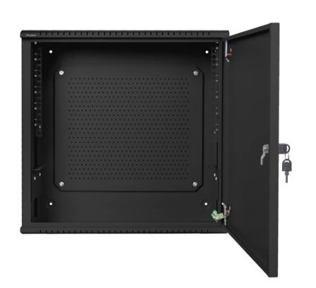Niskoprofilú Lanberg WAF1 fali rack szekrény 19”