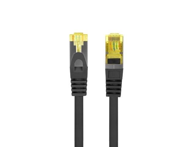 S/FTP LSZH CU Ethernet kábel 0.25m fekete