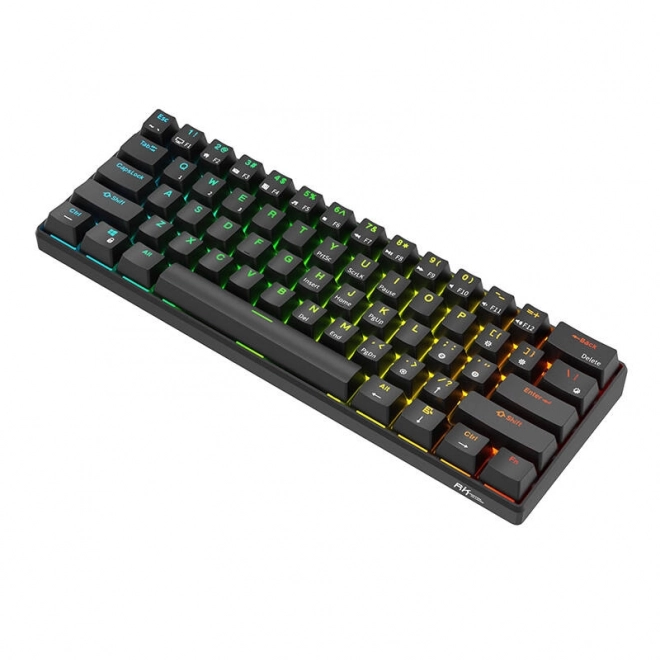 Royal Kludge RK61 RGB mechanikus billentyűzet piros kapcsolókkal