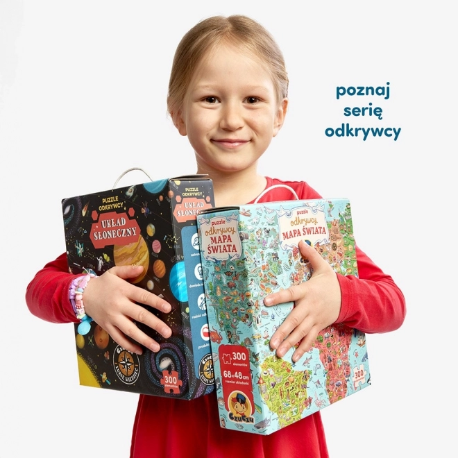 Felfedezők Puzzle - Naprendszer 300 Darabból