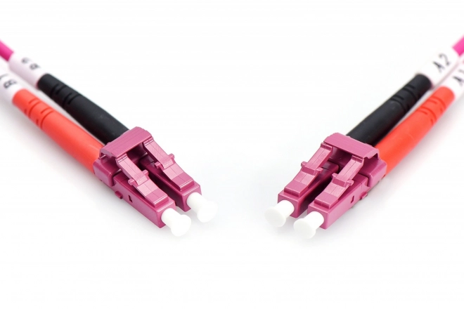 Optikai patch kábel LC-LC MM duplex 10m
