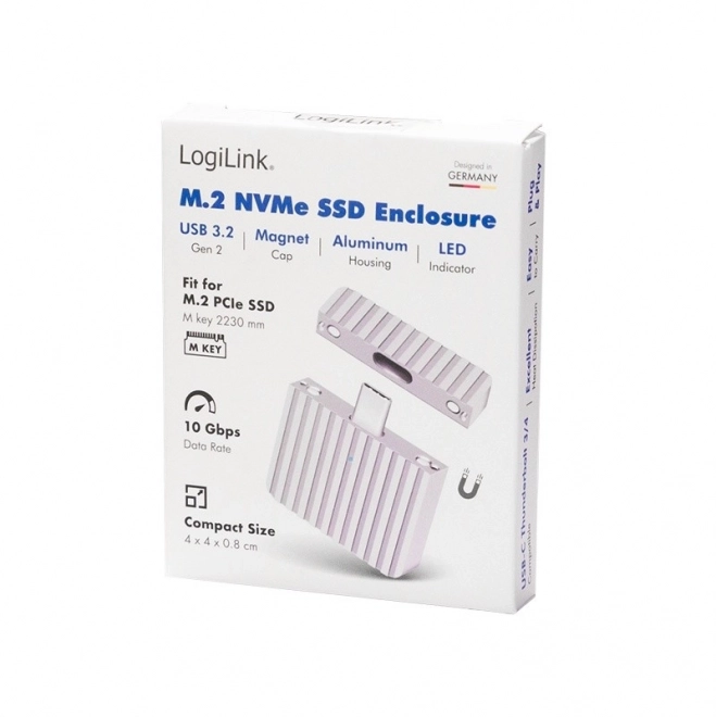 Ultrakompakt SSD Ház USB3.2 Csatlakozóval