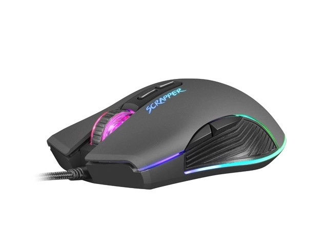 Fury Scrapper Gaming Egér RGB 6400 DPI