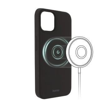 Hama fekete tok iPhone 14 Plus-hoz