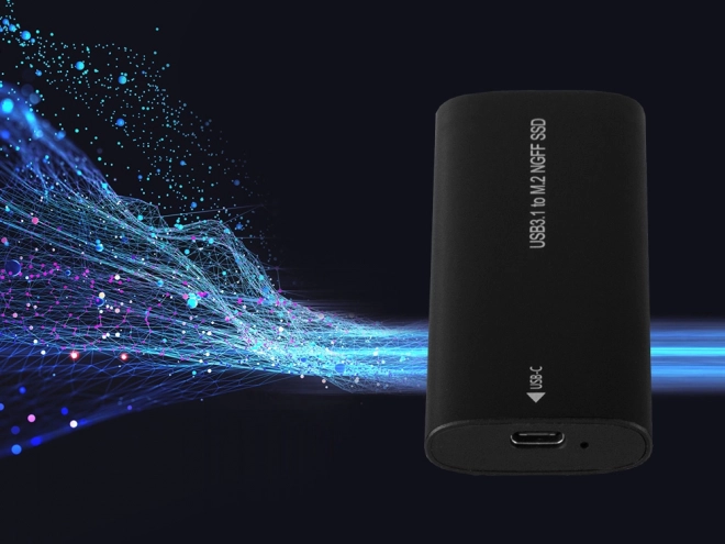 M.2 SSD burkolat USB 3.1 és C típusú csatlakozással