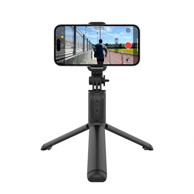 Kompakt selfie stick és tripod Bluetooth-tal