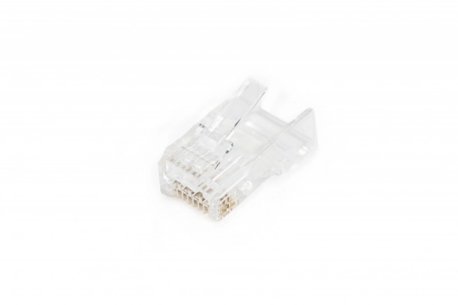 Digitus átmenő RJ45 csatlakozó alj nélküli kat.6 100 db