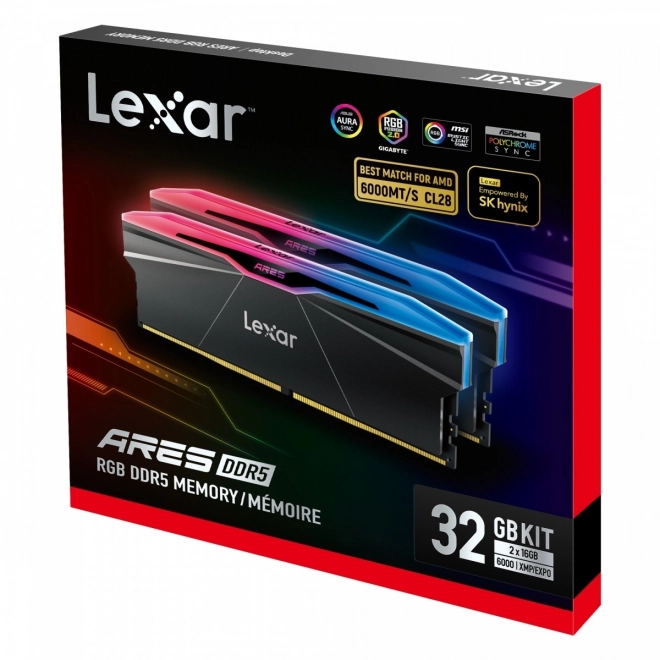 DDR5 Ares RGB túlhúzott memória