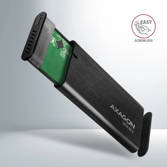 Axagon alumínium külső SSD ház USB-C csatlakozással