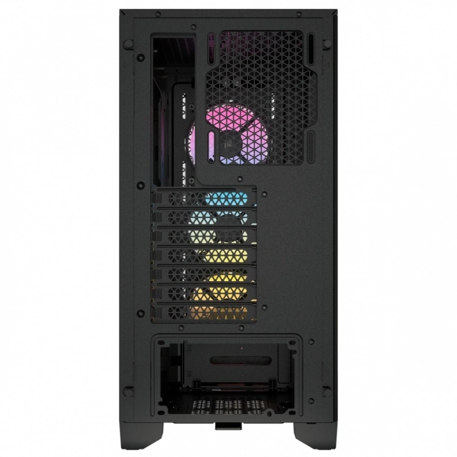 Corsair 3000D RGB airflow fekete edzett üveg középtorony ház