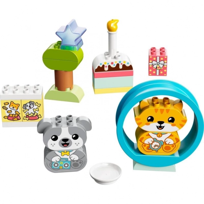 LEGO DUPLO Az első kutyám és cicám hangokkal