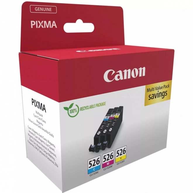 Multipack Canon CLI-526 cián/vörös/sárga
