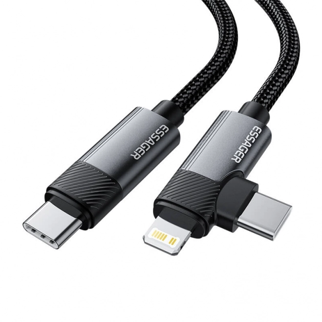 Essager USB-C többfunkciós 65W gyors töltőkábel