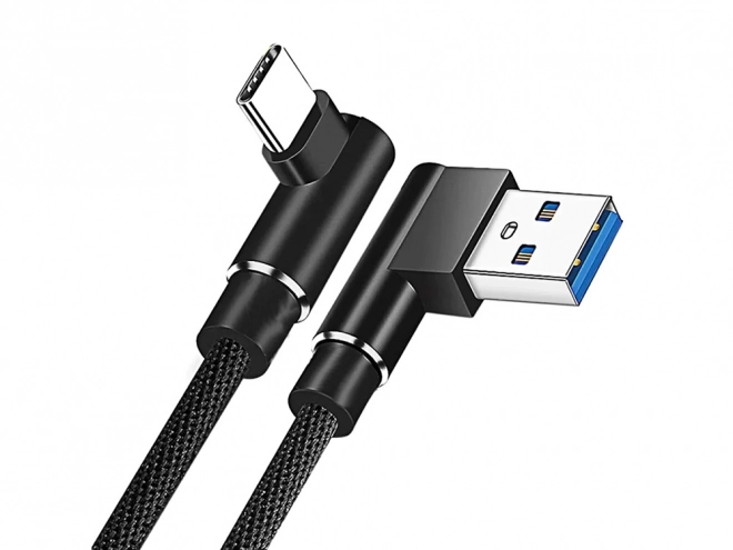 Usb-c típusú c szögletes töltőkábel telefonhoz 1m