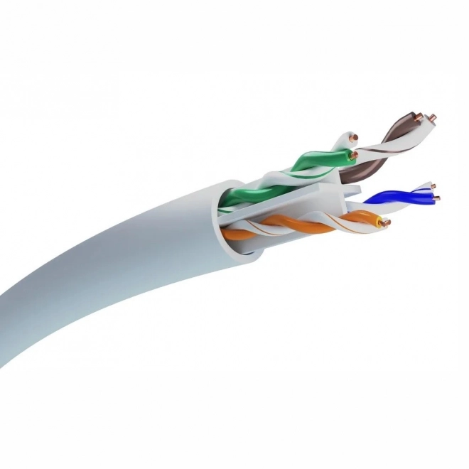 Hálózati kábel CAT6 UTP V2 belső 25M csavart érpár