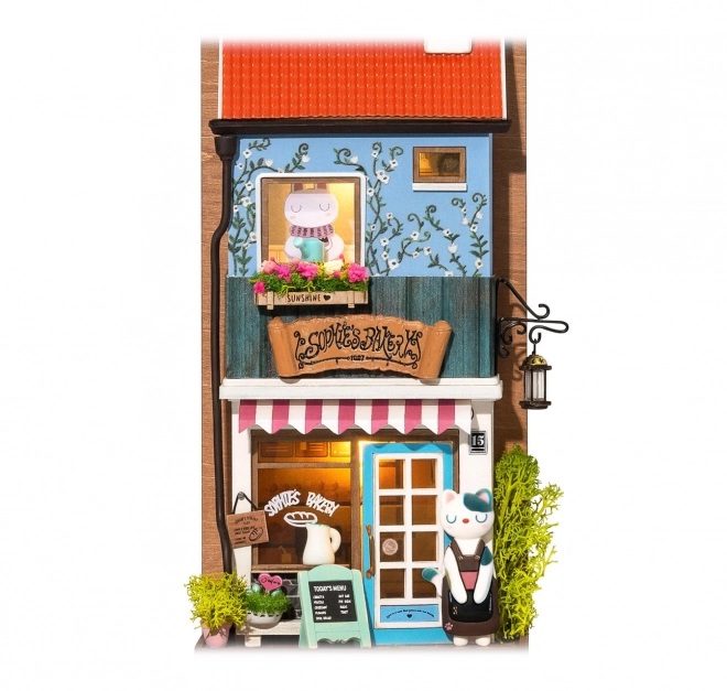 Függeszthető házikó miniatúra - Zsófia péksége