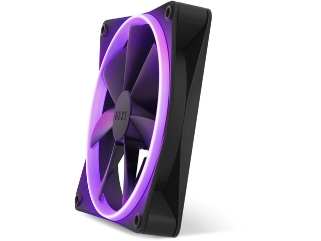 Rgb világítású csendes ventilátor 140mm fekete