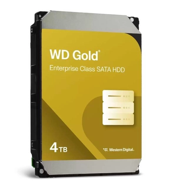 Wd gold enterprise 4tb 3,5 hüvelykes sata merevlemez