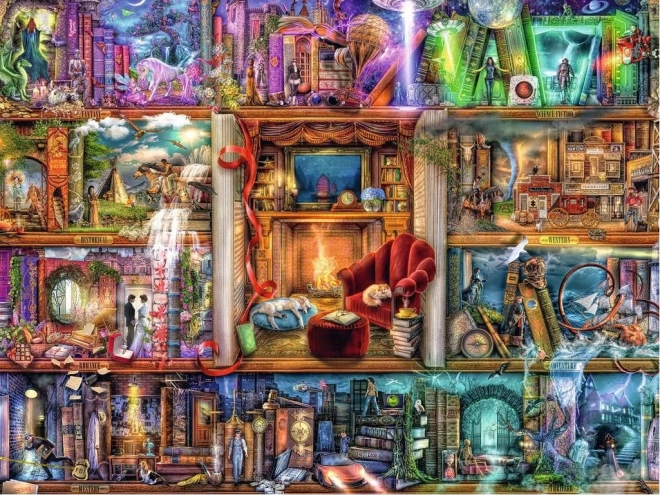 ravensburger nagy könyvtár puzzle 1500 db-os