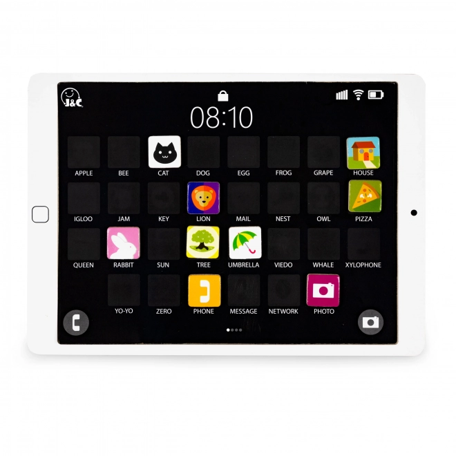 Fa oktató tablet mágneses táblával