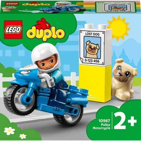 Lego Duplo városi rendőrmotor