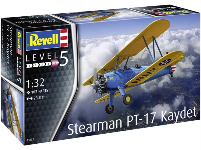 Stearman PT-17 Kaydet műanyag modell