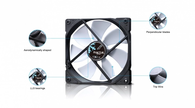 Fehér 140mm Ventilátor