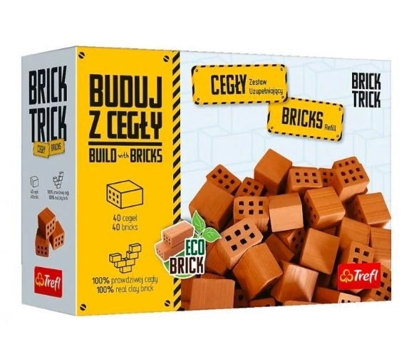 Trefl Brick Trick rövid téglák csomag 40 db