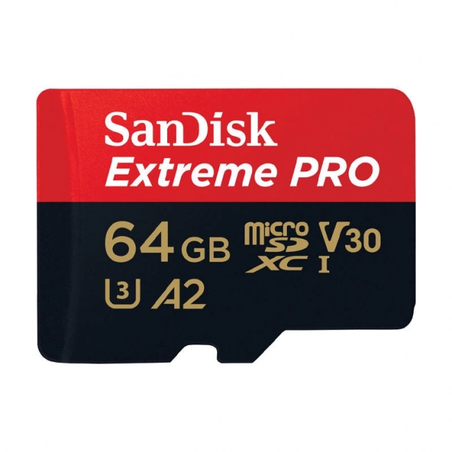 MicroSDXC kártya Sandisk Extreme Pro 64GB