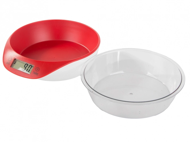 Elektronikus konyhai mérleg kivehető tálkával 5kg/1g