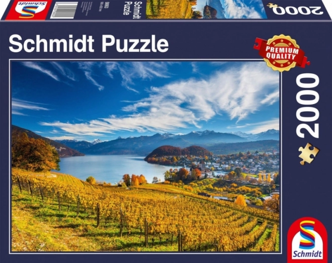 Szőlőültetvény 2000 darabos puzzle