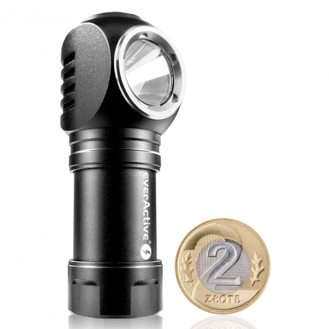 Felújított LED kézi és fejlámpa everActive 500 lumen