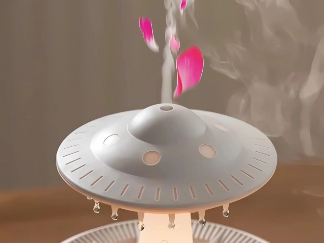 Légnedvesítő és illat diffúzor UFO távirányítóval